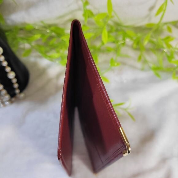 Authentic Cartier Bifold Bordeaux Wallet - Picture 12 of 14
